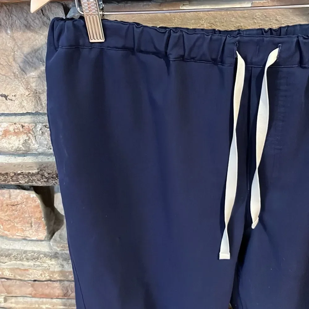 Figs Pismo Navy Basic Scrub Pants